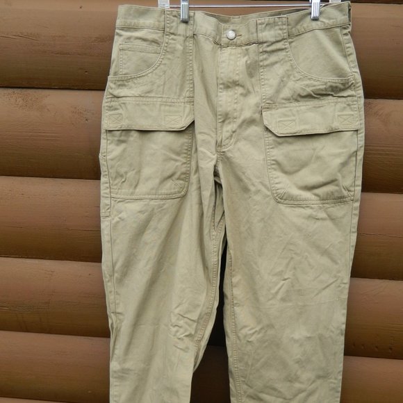REI Pants Mens 38 X 34 Rei Khaki Outdoor Pants Cargo 0 Cotton